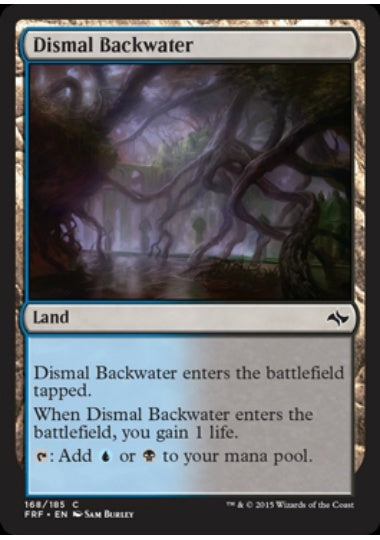 (英)【Foil】陰鬱な僻地 / Dismal Backwater【FRF】 No.168