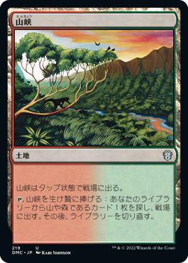 (日)山峡 / Mountain Valley【DMC】 No.219