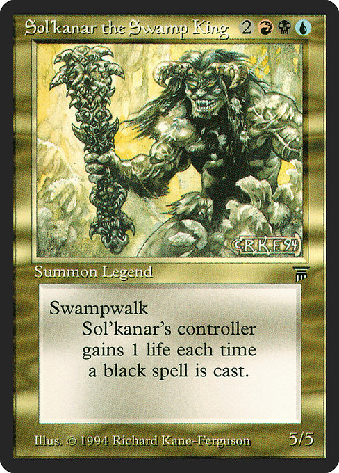 (英)沼地の王ソルカナー / Sol'kanar the Swamp King【LEG】 No.259