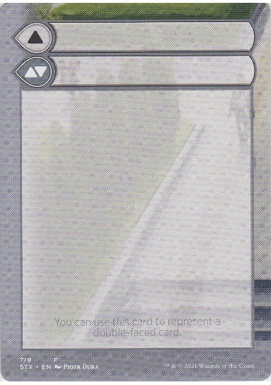 (英)モードを持つ両面カードの補助カード / Modal Double-Faced Card Helper【STX-MDFC】 No.007