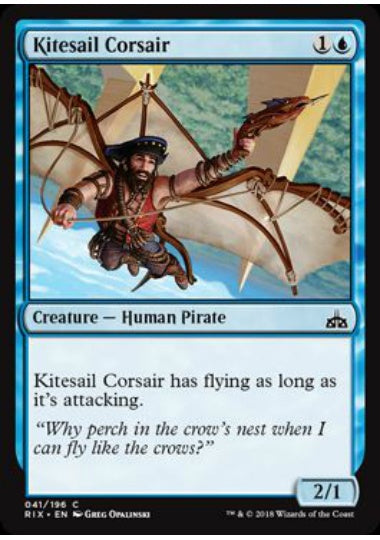 (英)帆凧の海賊 / Kitesail Corsair【RIX】 No.041