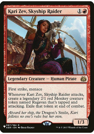 (英)航空船を強襲する者、カーリ・ゼヴ / Kari Zev, Skyship Raider【LST】 No.426