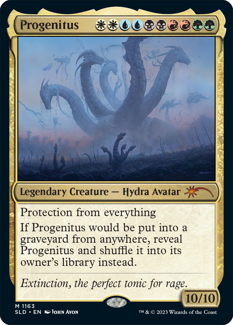 (英)【Foil】大祖始 / Progenitus【SLD】Artist Series: John Avon No.1163