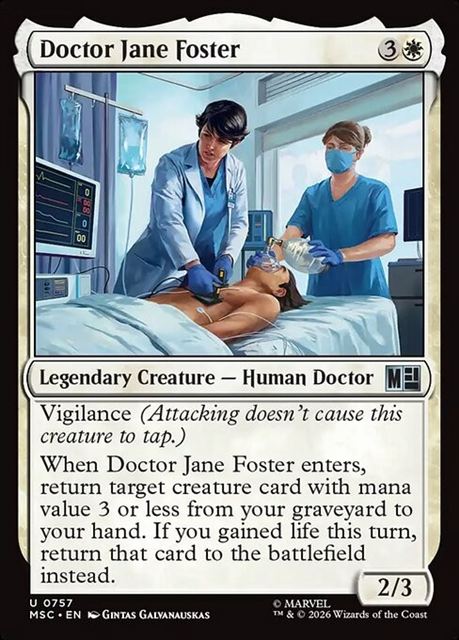 (英)ジェーン・フォスター医師 / Doctor Jane Foster【MSC】 No.757