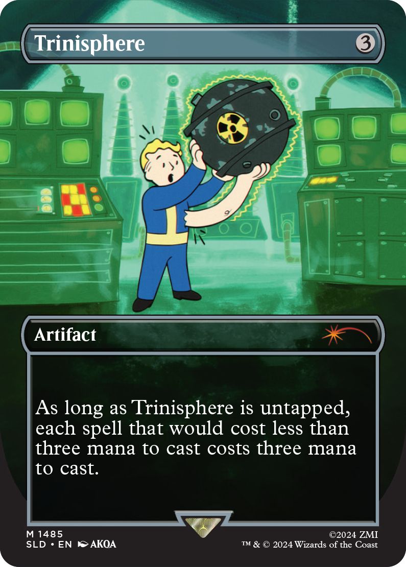 (英)三なる宝球 / Trinisphere【SLD】 Secret Lair x Fallout: Vault Boy No.1485