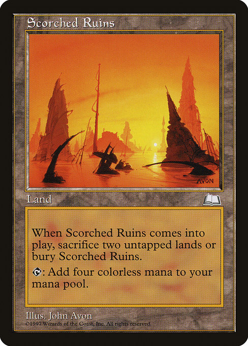 (英)焦土 / Scorched Ruins【WTH】 No.166