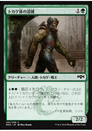 (日)【Foil】トカゲ体の混種 / Sauroform Hybrid【RNA】 No.140