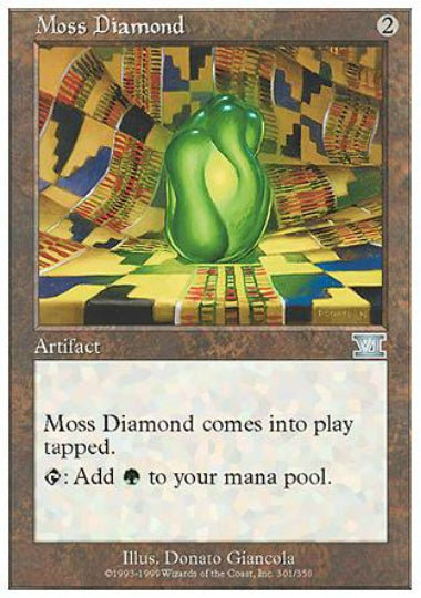 (英)苔色のダイアモンド / Moss Diamond【6ED】 No.301