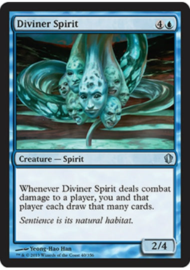 (英)易者の霊 / Diviner Spirit【C13】 No.040
