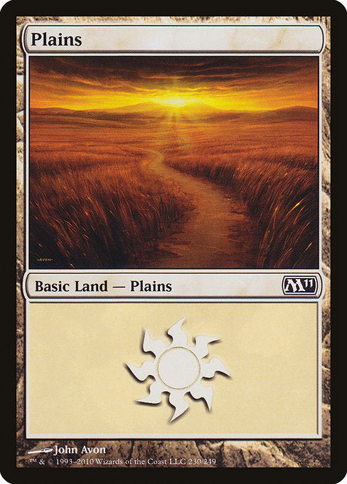 (英)平地 / Plains【M11】 No.230