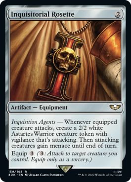 (英)異端審問官の勲章 / Inquisitorial Rosette【40K】 No.159