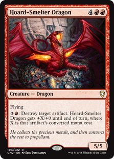(英)蔵製錬のドラゴン / Hoard-Smelter Dragon【CMDANTHO2】 No.104