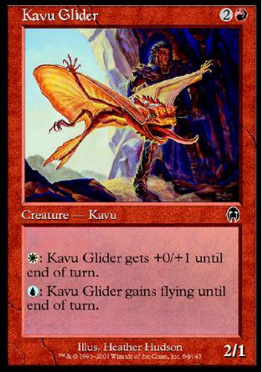 (英)【Foil】カヴーの滑空者 / Kavu Glider【APC】 No.064