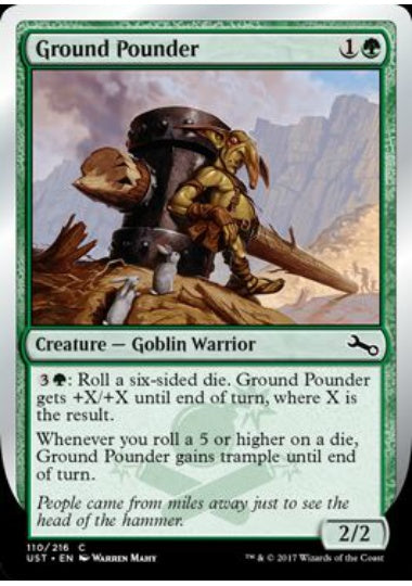 (英)Ground Pounder 【UST】 No.110