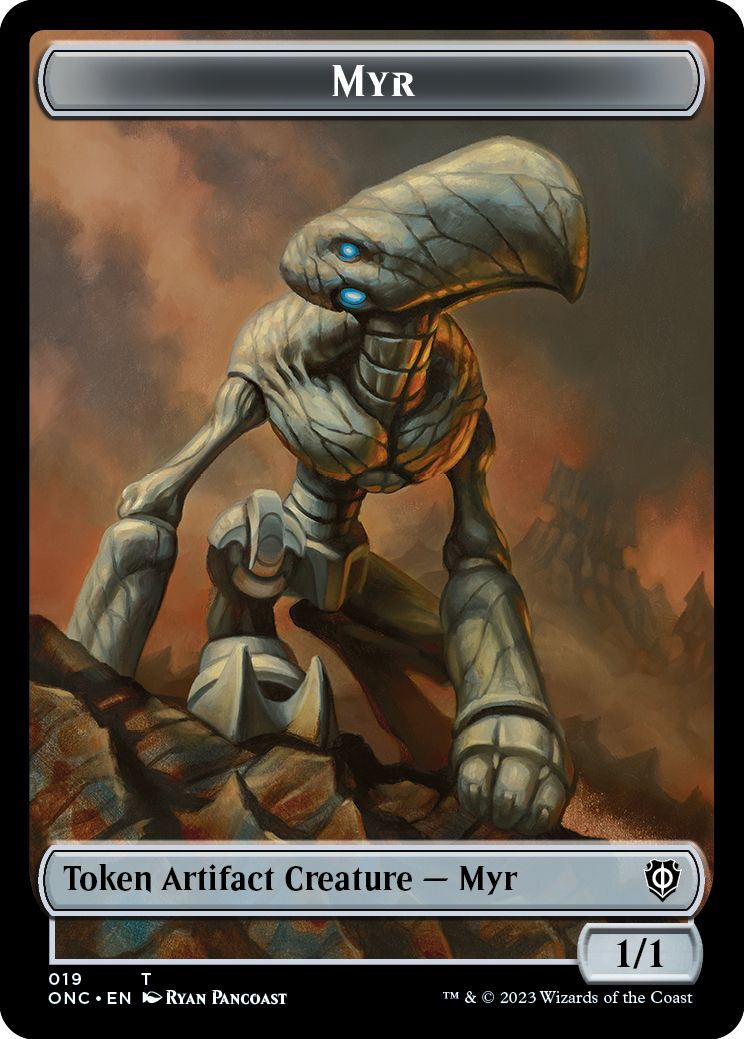 (英)マイアトークン / Myr Token No.019 - 飛行機械トークン / Thopter Token【ONC-TOKEN】 No.021