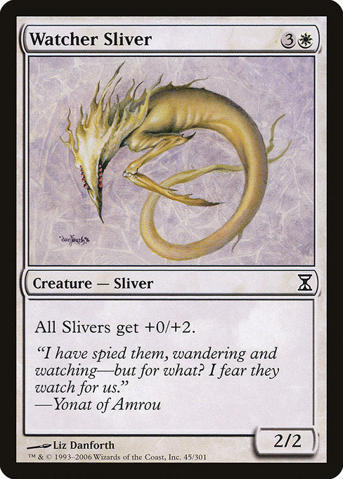 (英)監視スリヴァー / Watcher Sliver【TSP】 No.045
