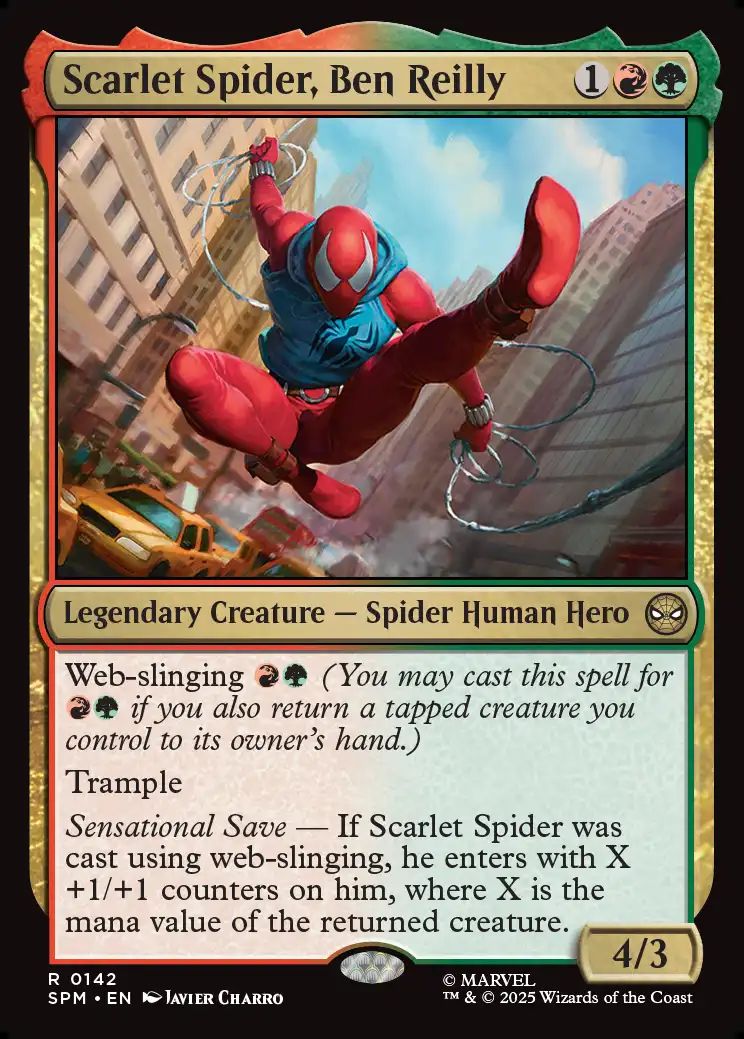 (英)スカーレット・スパイダー、ベン・ライリー / Scarlet Spider, Ben Reilly【SPM】 No.142