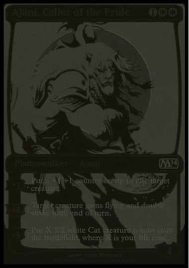 (英)【Foil】群れの統率者アジャニ / Ajani, Caller of the Pride【PRM】SDCC2013プロモ No.060