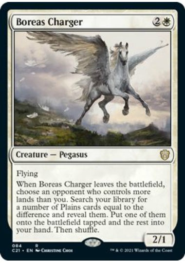 (英)ボレアスの軍馬 / Boreas Charger【C21】 No.084
