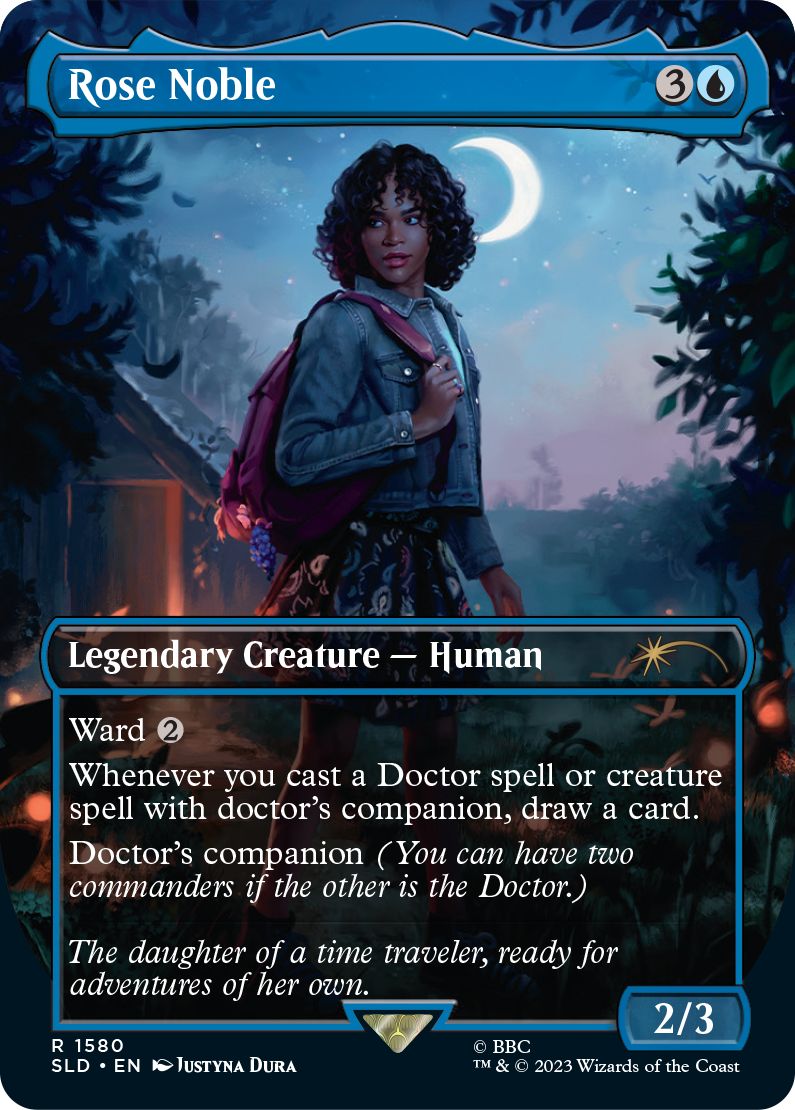 (英)【Foil】Rose Noble【SLD】Secret Lair x Doctor Who: Regeneration No.1580