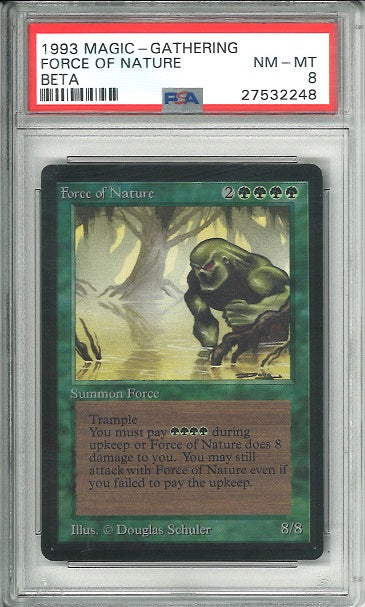 [鑑定品](英)大地の怒り / Force of Nature【BETA】 PSA8 ID:27532248