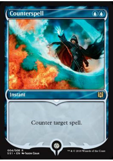 (英)【Foil】対抗呪文 / Counterspell【SS1】 No.004