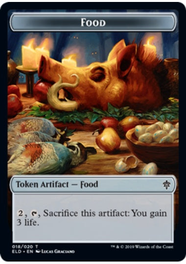 (英)食物トークン / Food Token【ELD-TOKEN】 No.018