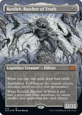 (英)【テクスチャーFoil】真実の解体者、コジレック / Kozilek, Butcher of Truth【2X2】 No.576
