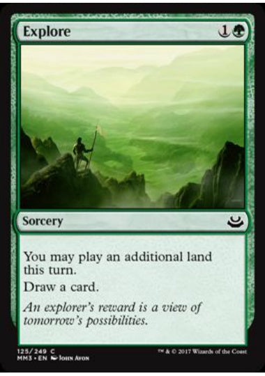 (英)【Foil】探検 / Explore【MM3】 No.125