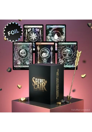 (英)The Unfathomable Crushing Brutality of Basic Lands Foil Edition 【BOX】 ※発送方法は「ゆうパック」を選択してください。
