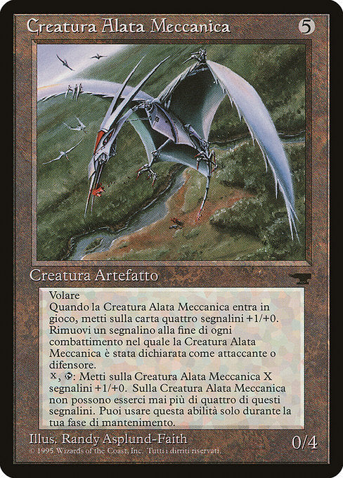 (イタリア語)Creatura Alata Meccanica / Clockwork Avian【REN】 No.036