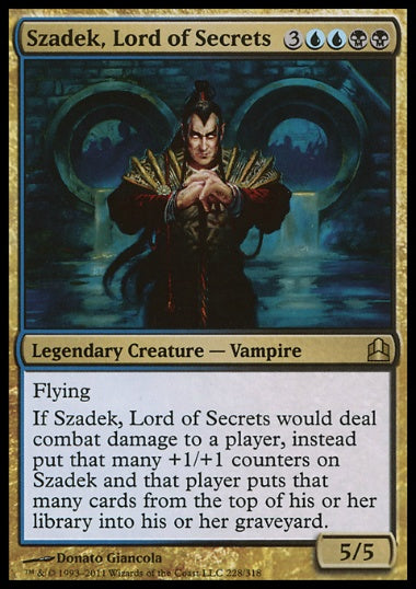 (英)秘密の王、ザデック / Szadek, Lord of Secrets【CMD】 No.228
