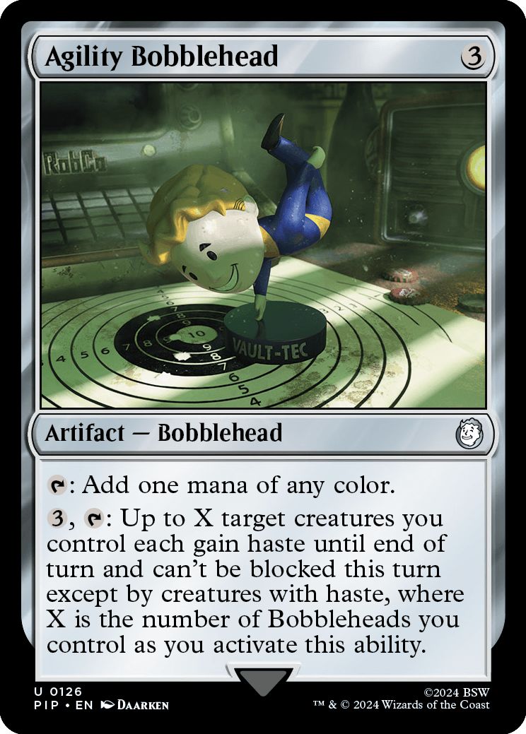 (英)【Foil】アジリティのボブルヘッド / Agility Bobblehead【PIP】 No.0126