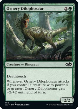 (英)気難しいディロフォサウルス / Ornery Dilophosaur【J22】 No.700