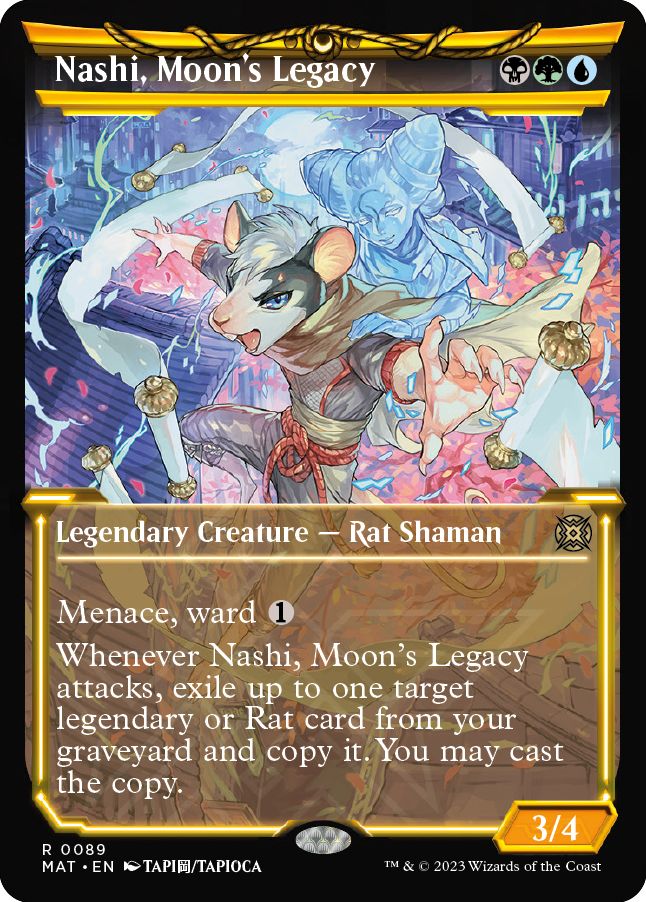 (英)月の後裔、ナシ / Nashi, Moon's Legacy ★ショーケース枠★(次元ブースター・ファン) 【MAT】 No.089