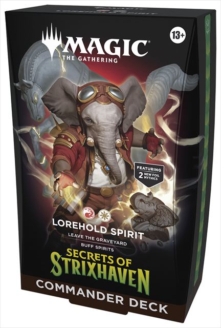 (英)『ストリクスヘイヴンの秘密』統率者デッキ「ロアホールドの魂」 / Commander Deck  -Lorehold Spirit -  【BOX】 ※発送方法は「ゆうパック」を選択してください。