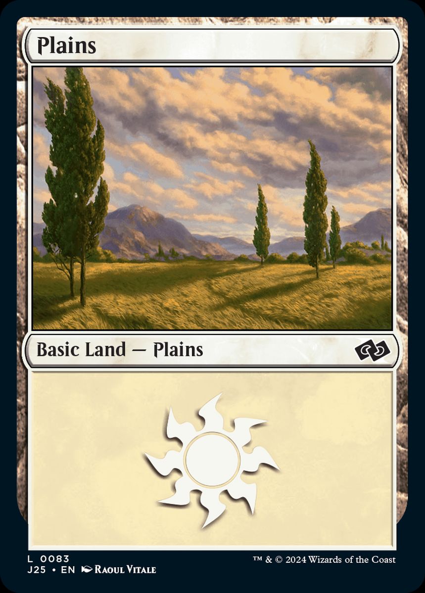 (英)平地 / Plains【J25】 No.083