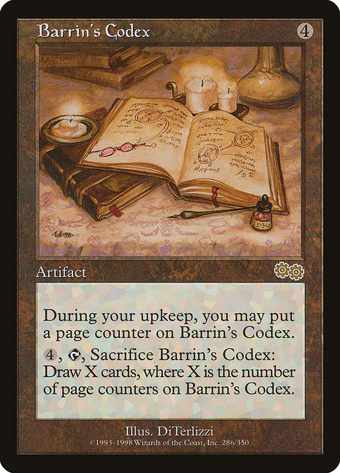(英)バリンの古写本 / Barrin's Codex【USG】 No.286