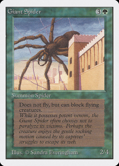 (英)大蜘蛛 / Giant Spider【2ED】 No.199