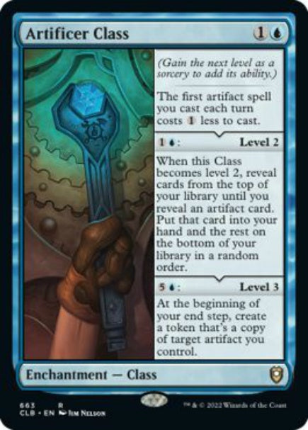 (英)アーティフィサー・クラス / Artificer Class【CLB】 No.663
