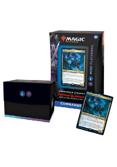(英)統率者レジェンズ：バルダーズ・ゲートの戦い 統率者デッキ「精神剥ぎ」 / Commander Legends: Battle for Baldur's Gate Commander Deck "Mind Flayarrrs"【BOX】 ※発送方法は「ゆうパック」を選択してください。