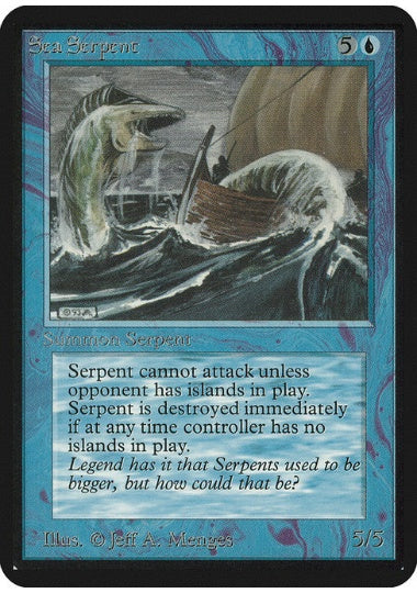 (英)大海蛇 / Sea Serpent【ALPHA】 No.076