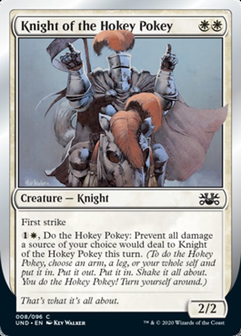(英)Knight of the Hokey Pokey 【UND】 No.008