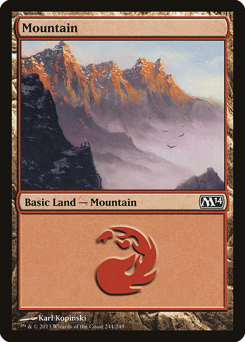 (英)山 / Mountain【M14】 No.244