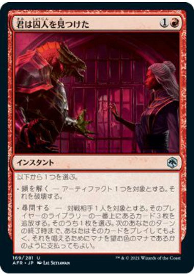 (日)【Foil】君は囚人を見つけた / You Find Some Prisoners【AFR】 No.169