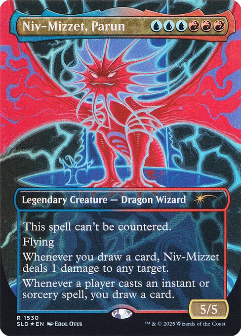 (英)【Foil】パルン、ニヴ＝ミゼット / Niv-Mizzet, Parun【SLD】A Devastation of Dragons No.1530