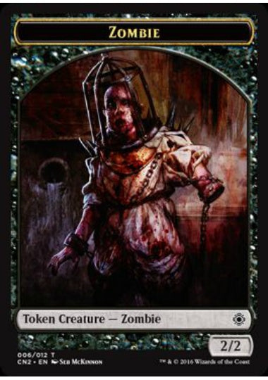 (英)ゾンビトークン / Zombie Token【CN2-TOKEN】 No.006