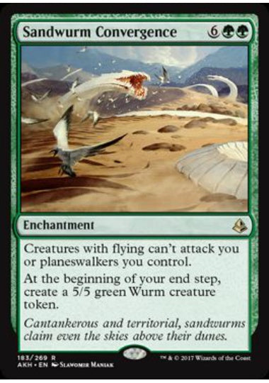 (英)サンドワームの収斂 / Sandwurm Convergence【AKH】 No.183