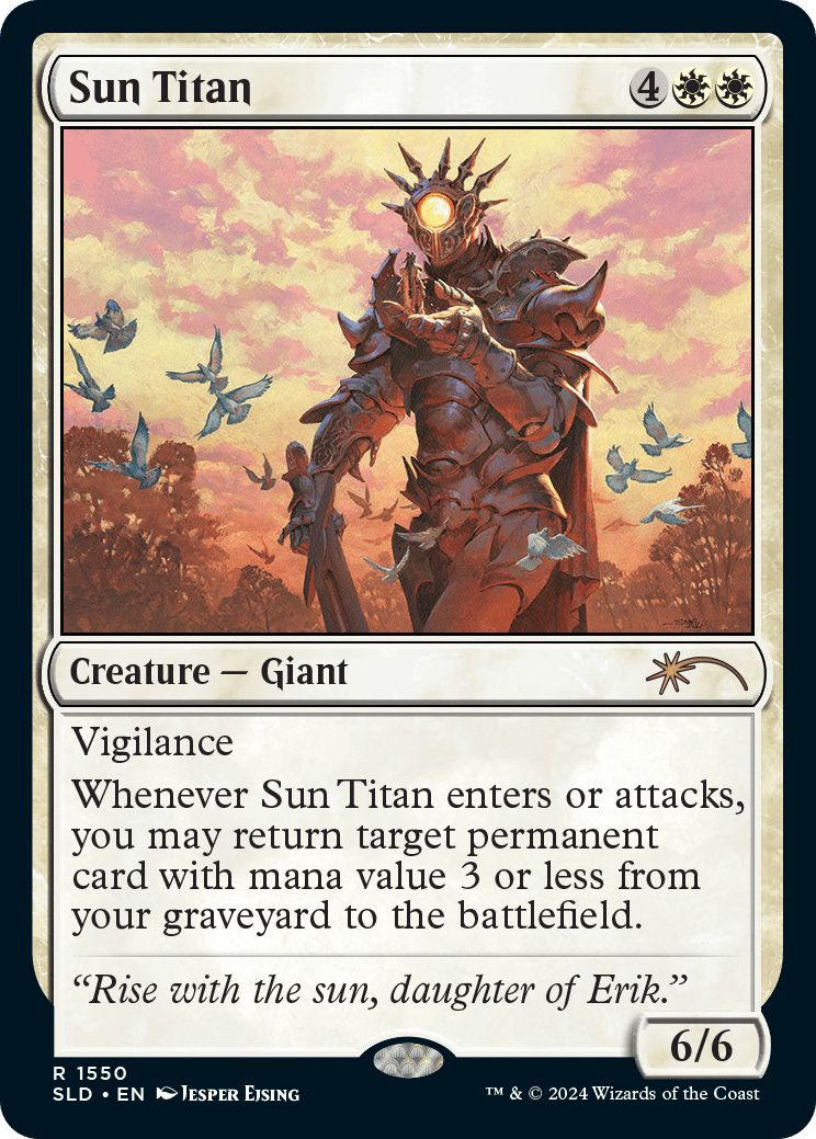 (英)太陽のタイタン / Sun Titan【SLD】 Artist Series: Jesper Ejsing No.1550