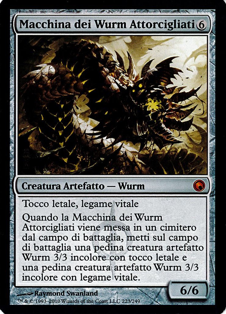 (イタリア語)Macchina dei Wurm Attorcigliati / Wurmcoil Engine【SOM】 No.223